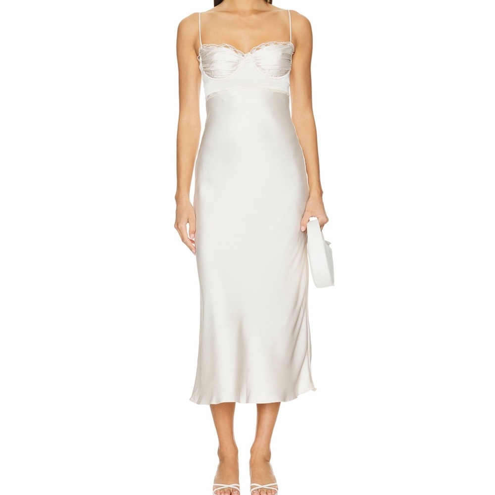 ASTR the Label  Florianne Satin Maxi